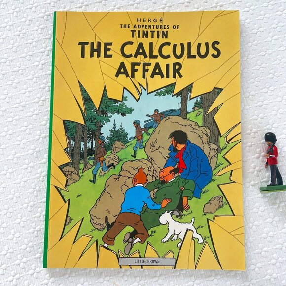 Little, Brown and Company Other - Tintin The Calculus Affair Comic Book Publisher Little Brown Printed in Belgium!